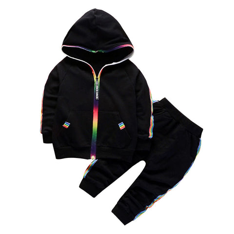 Kid's Full Sleeve Sweatshirt Hoodie and Jogger Pant Clothing Set