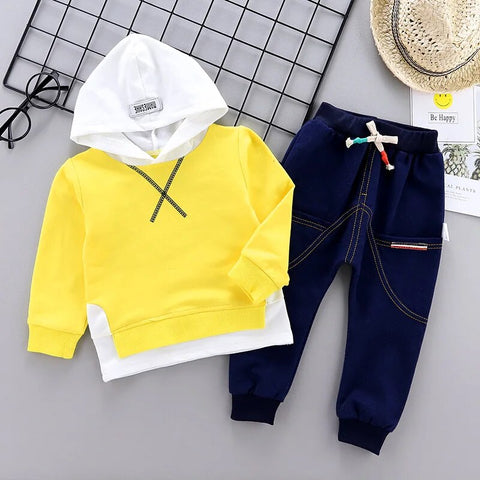 Kid's Full Sleeve Sweatshirt Hoodie and Jogger Pant Clothing Set
