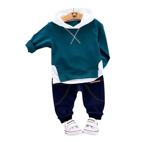 Kid's Full Sleeve Sweatshirt Hoodie and Jogger Pant Clothing Set