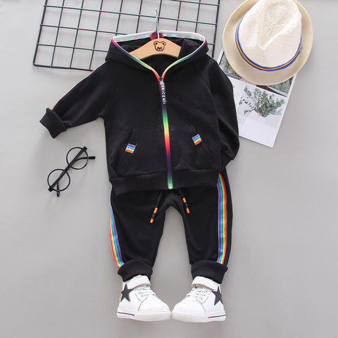 Kid's Full Sleeve Sweatshirt Hoodie and Jogger Pant Clothing Set