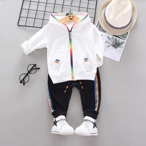 Kid's Full Sleeve Sweatshirt Hoodie and Jogger Pant Clothing Set
