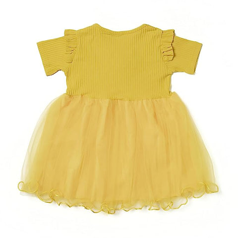 Elegant Rain Cloud Baby Girls Embroidered Party Princess Tutu Dress with Matching Sling Bag Purse