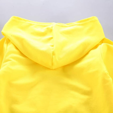 Cute Bunny Cartoon Print T-Shirt with Zipper Hoodie Jacket & Pants 3 Piece Winter Clothing Set for Infant Toddler Kids