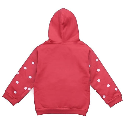 Kids Winter Warm Fleece Cute Panda Print Hoodie Sweatshirt