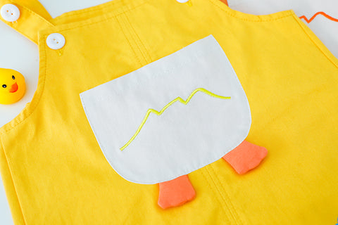 Baby Girl's Full Sleeve Top T-shirt and Dungaree
