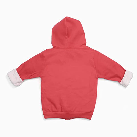 Kids Winter Warm Fleece Awesome Dinosaur Print Front Open Zipper Hoodie Sweatshirt