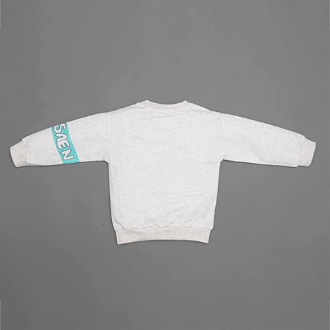 Kid's Full Sleeve Dinosaur Print Prewinter Cotton Sweatshirt