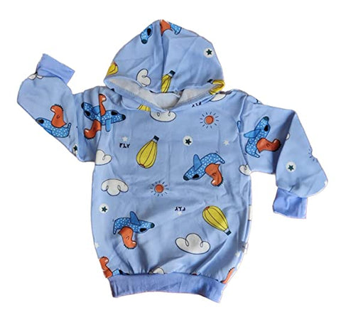 Kid's Fun Affordable Winter Warm Fleece Sweatshirt Hoodie