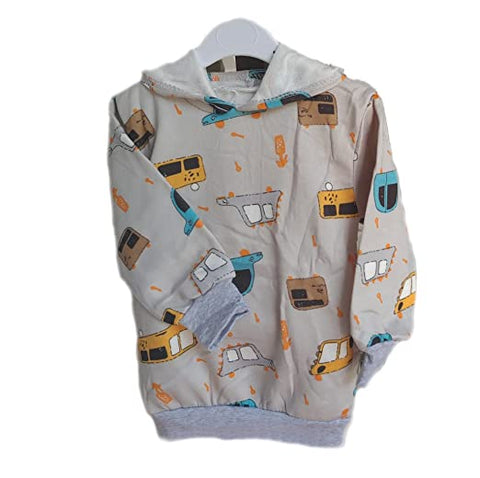 Kid's Fun Affordable Winter Warm Fleece Sweatshirt Hoodie