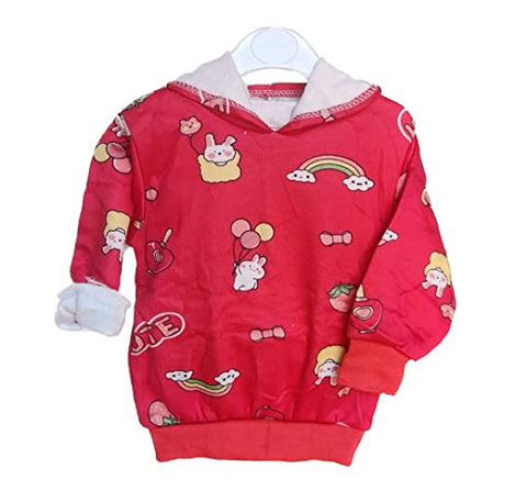 Kid's Fun Affordable Winter Warm Fleece Sweatshirt Hoodie