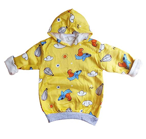 Kid's Fun Affordable Winter Warm Fleece Sweatshirt Hoodie