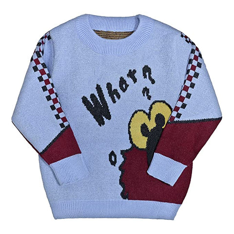 Cartoon Kids Knitted Warm Wool Winter Pullover Sweater