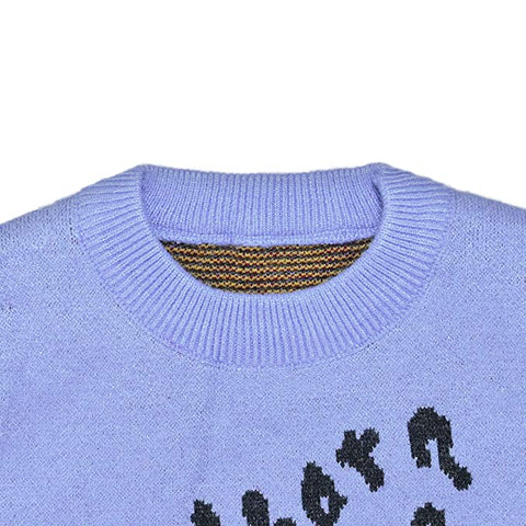 Cartoon Kids Knitted Warm Wool Winter Pullover Sweater