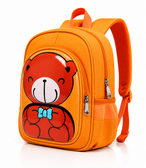 Cute 3D Bear Kids Backpack School Bag for Boys n Girls