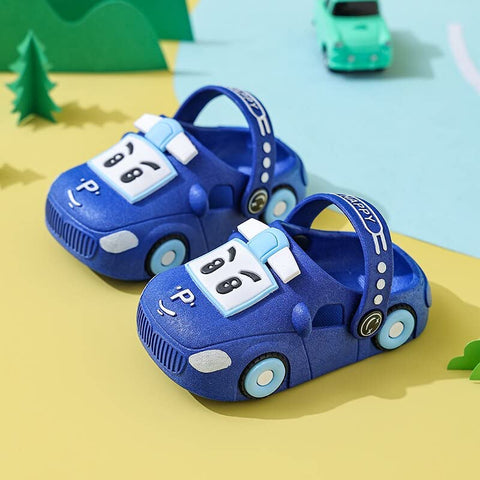Kids Car Trendy Cartoon Slip-on Clogs Sandals