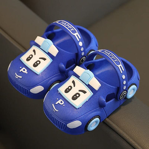 Kids Car Trendy Cartoon Slip-on Clogs Sandals
