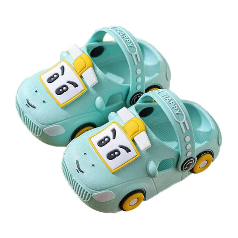 Kids Car Trendy Cartoon Slip-on Clogs Sandals