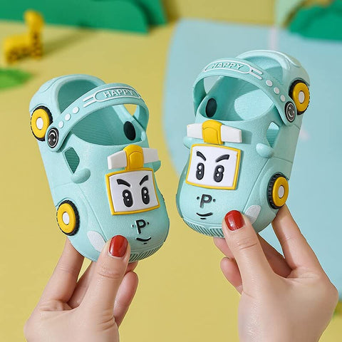 Kids Car Trendy Cartoon Slip-on Clogs Sandals