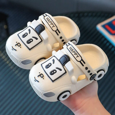 Kids Car Trendy Cartoon Slip-on Clogs Sandals