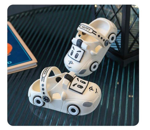 Kids Car Trendy Cartoon Slip-on Clogs Sandals