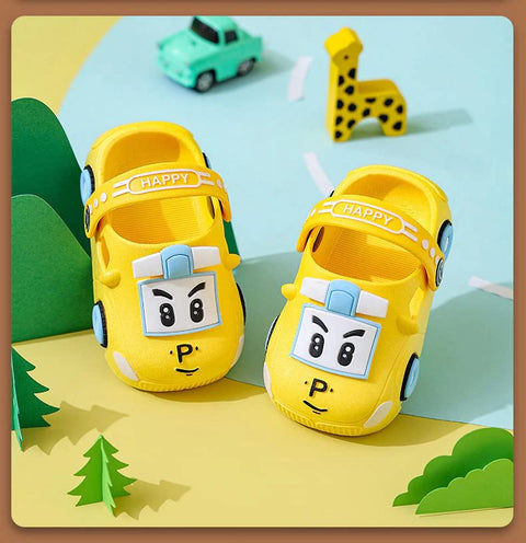 Kids Car Trendy Cartoon Slip-on Clogs Sandals