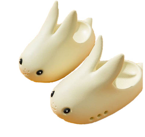 Kids Cute Bunny Rabbit Slip-on Summer Clogs Sandals