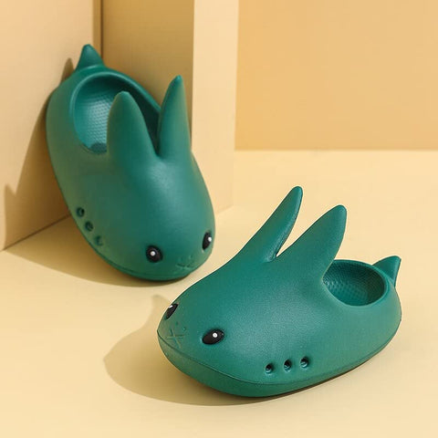 Kids Cute Bunny Rabbit Slip-on Summer Clogs Sandals