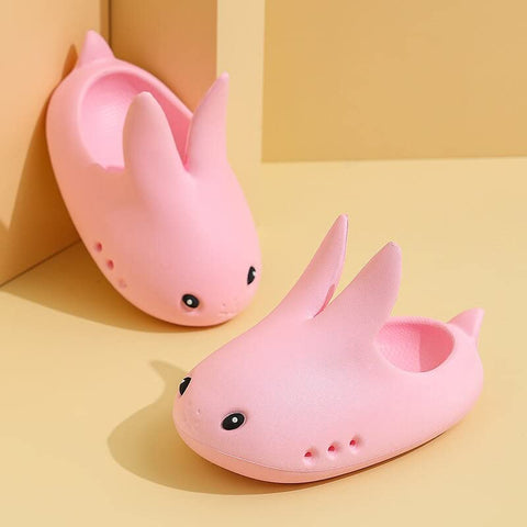 Kids Cute Bunny Rabbit Slip-on Summer Clogs Sandals