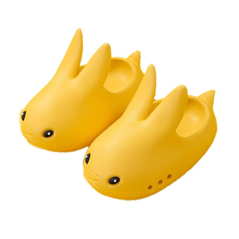 Kids Cute Bunny Rabbit Slip-on Summer Clogs Sandals