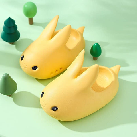 Kids Cute Bunny Rabbit Slip-on Summer Clogs Sandals
