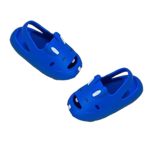 Kid's Trendy Cartoon Bunny Rabbit Open Toe Slip-on Clogs Sandals Summer Footwear for Little Boys and Girls