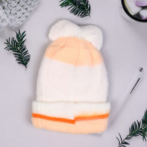 Soft Warm Bear Cartoon Winter Cap Beanie Topi Winter Accessories for Newborn Infant Toddler Baby Boys and Girls Kids