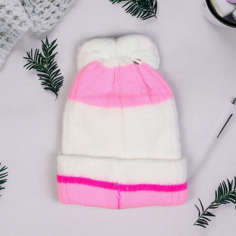 Soft Warm Bear Cartoon Winter Cap Beanie Topi Winter Accessories for Newborn Infant Toddler Baby Boys and Girls Kids
