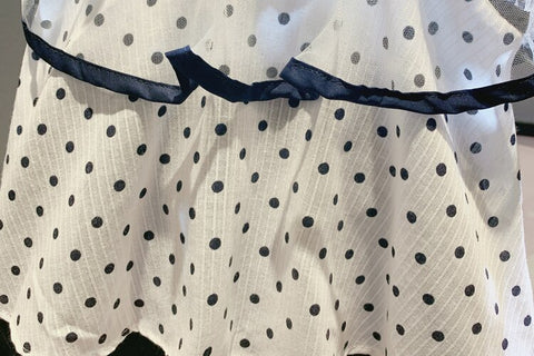 Polka Dot Print Sleeveless Flared Top and Shorts Clothing Set for Infant Toddler Baby Girl
