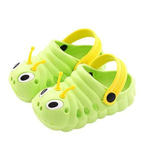 Caterpillar Frogy Cartoon Slip on Clogs Sandal Slipper Shoes for Toddler Boy & Girl