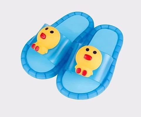 Blue Duck LED Light up Cartoon Flip Flop Slipper Slider Sandal for Toddler Little Girls Kids