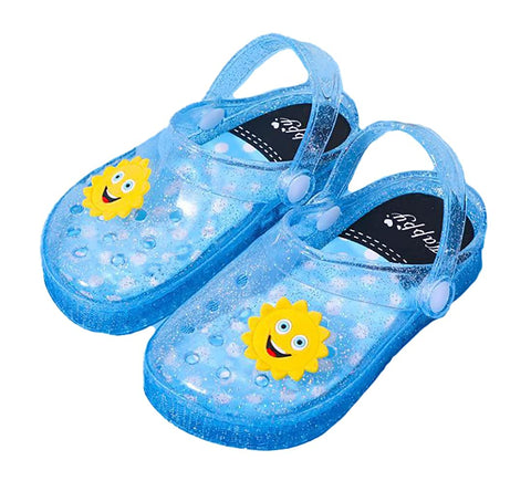 LED Light Up Cartoon Slip on Clogs Sandal Slipper Shoes for Toddler Boys & Girls
