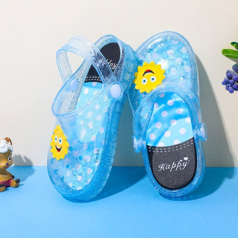 LED Light Up Cartoon Slip on Clogs Sandal Slipper Shoes for Toddler Boys & Girls